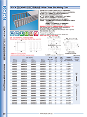 日成环保闭口线槽 VDRC